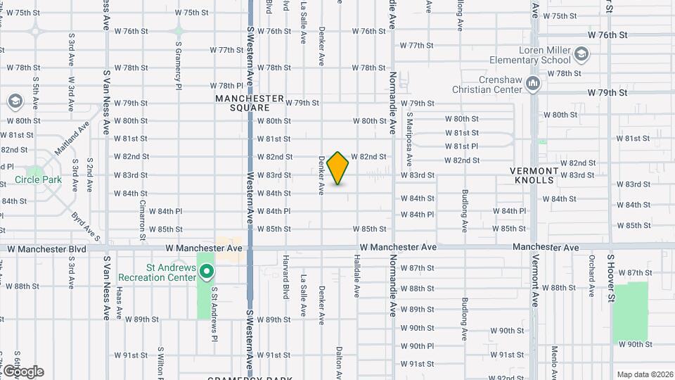 1533 W 84th St, Unit 1535 W. 84TH ST Map and Location Details