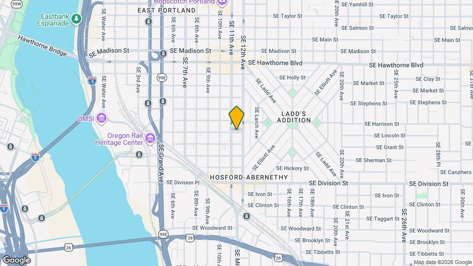 1108 SE Lincoln St Map and Location Details