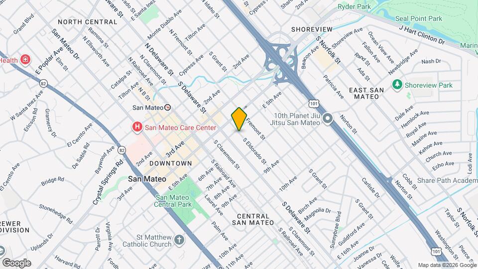 526 S Eldorado St Map and Location Details
