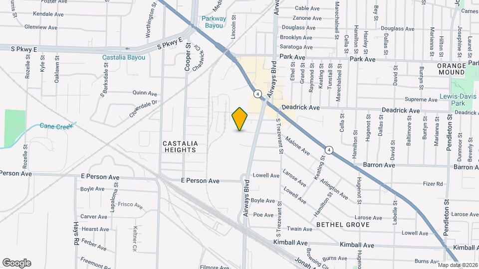 2243 Malone Ave Map and Location Details