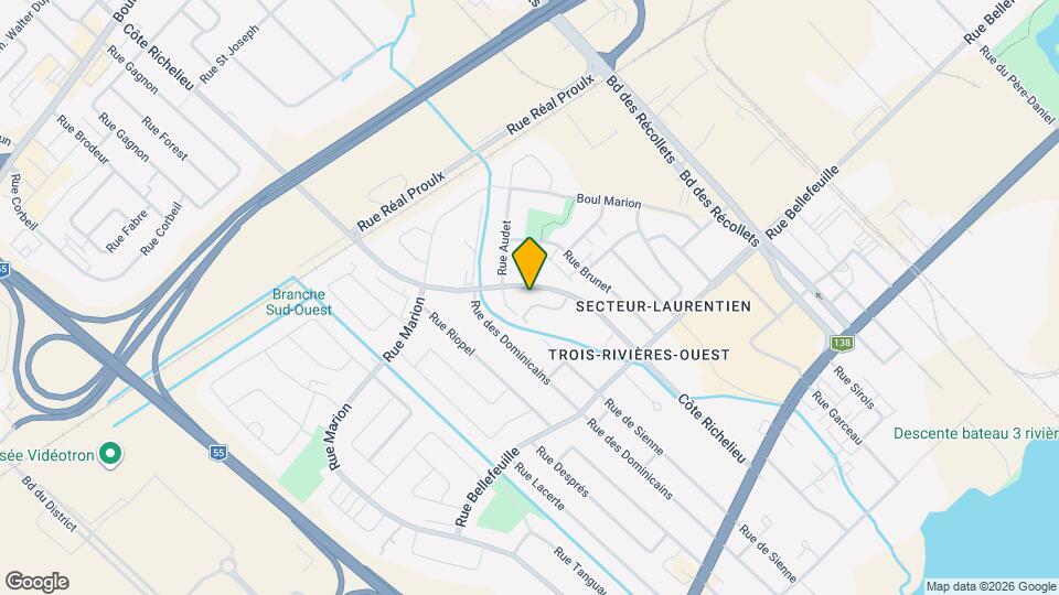 735-745 Richelieu Côte Map and Location Details