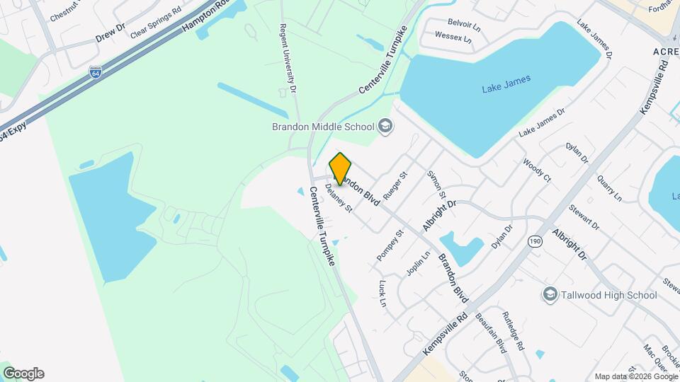 1705 Harrington Ct Map and Location Details