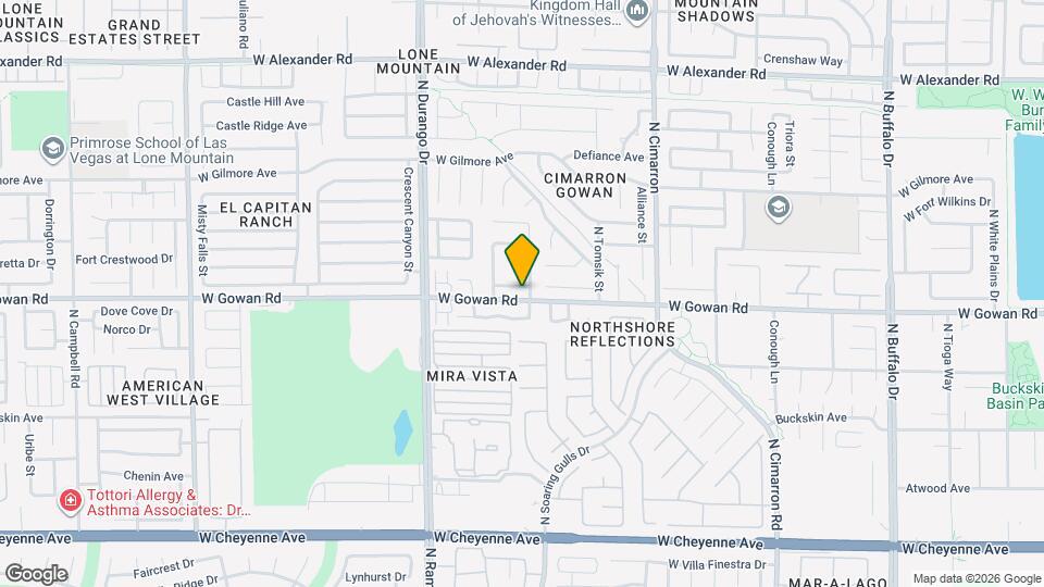8305 Windchase Ave Map and Location Details