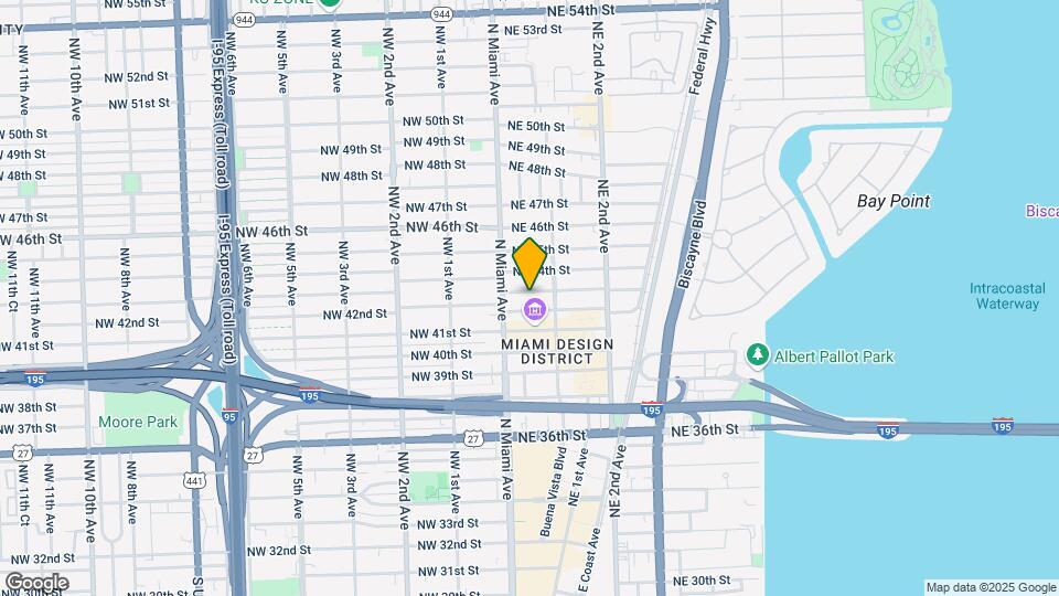 54 NE 43rd St Map and Location Details