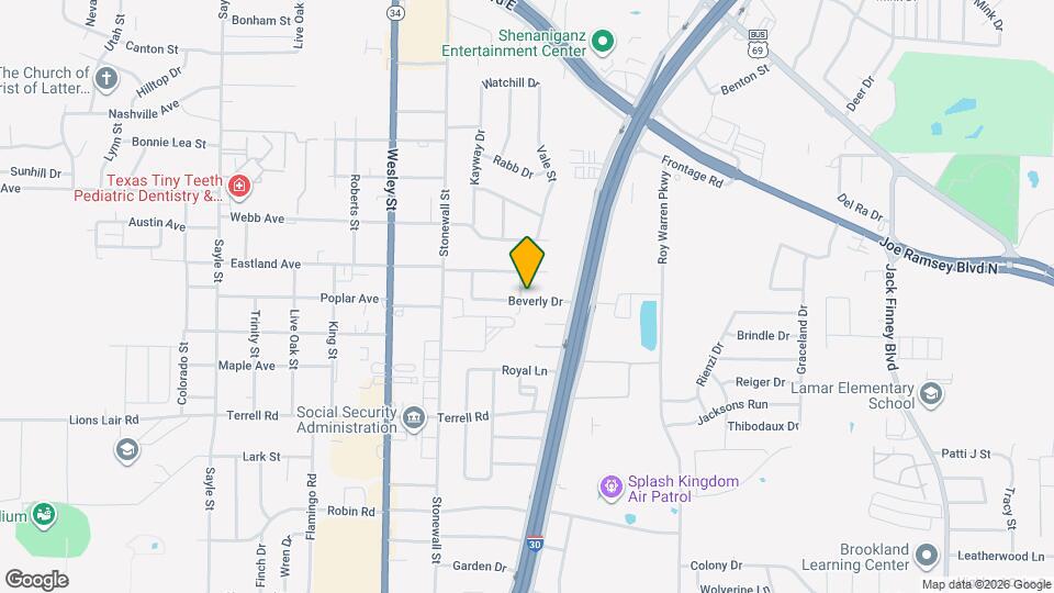 2500 Rolling Hills Dr Map and Location Details