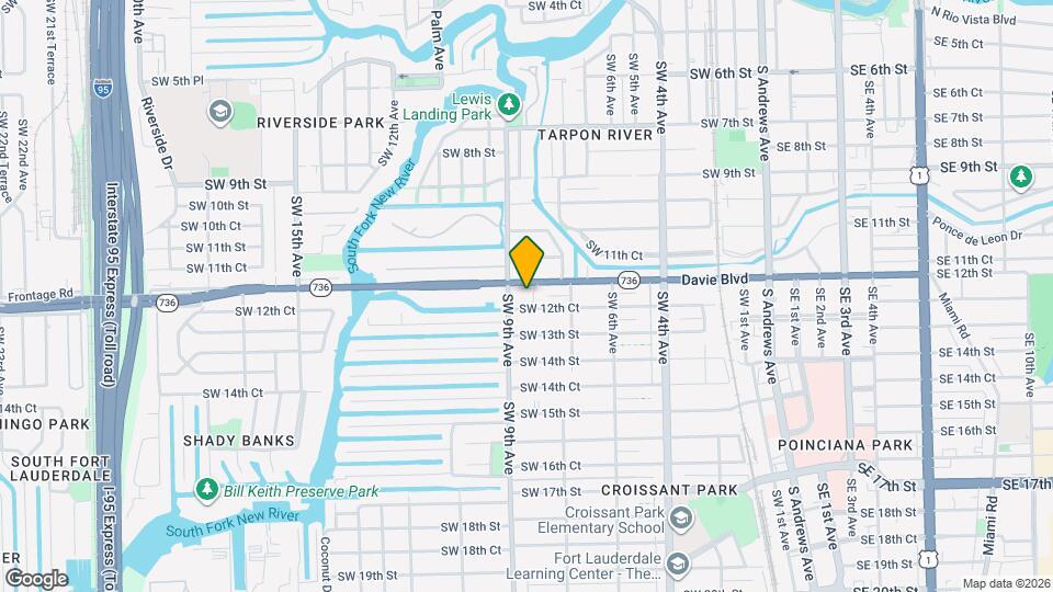 850 SW 12th Pl Mapa y Detalles de la Ubicación