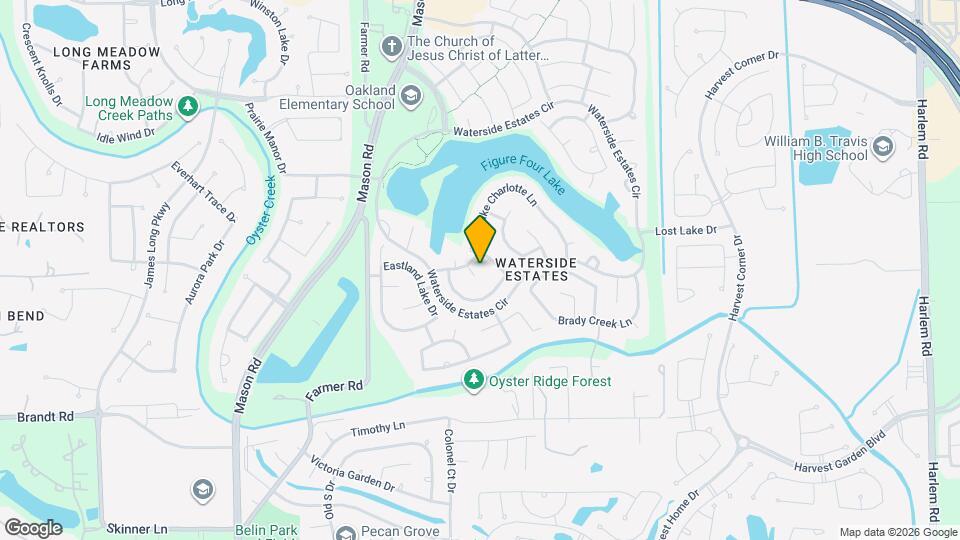 3910 Champion Creek Ln Map and Location Details