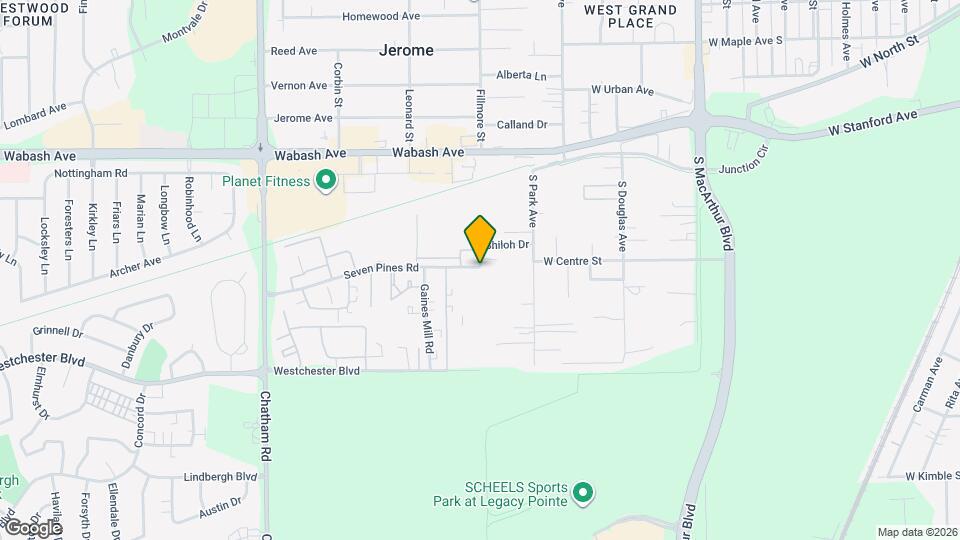 Orchard Park Apartments Map and Location Details