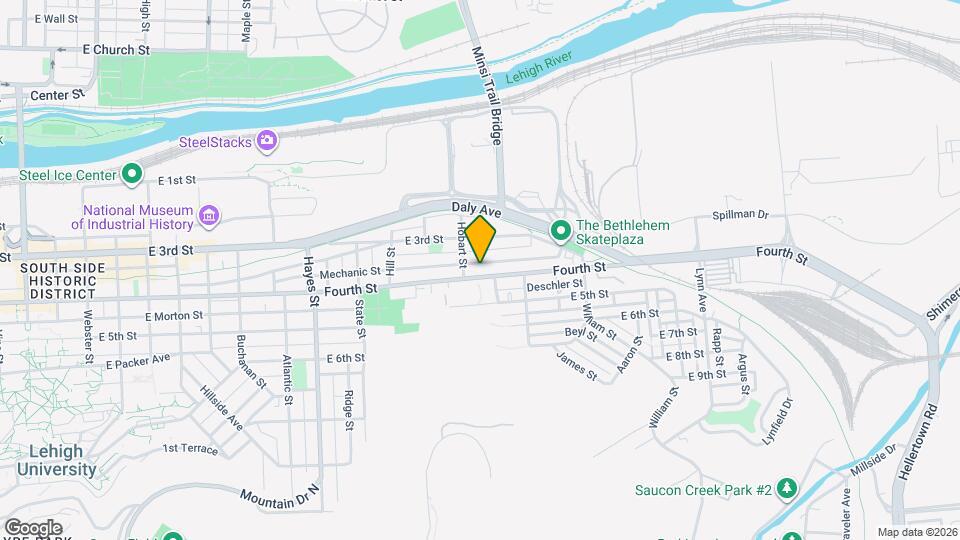 1218 Mechanic St Map and Location Details