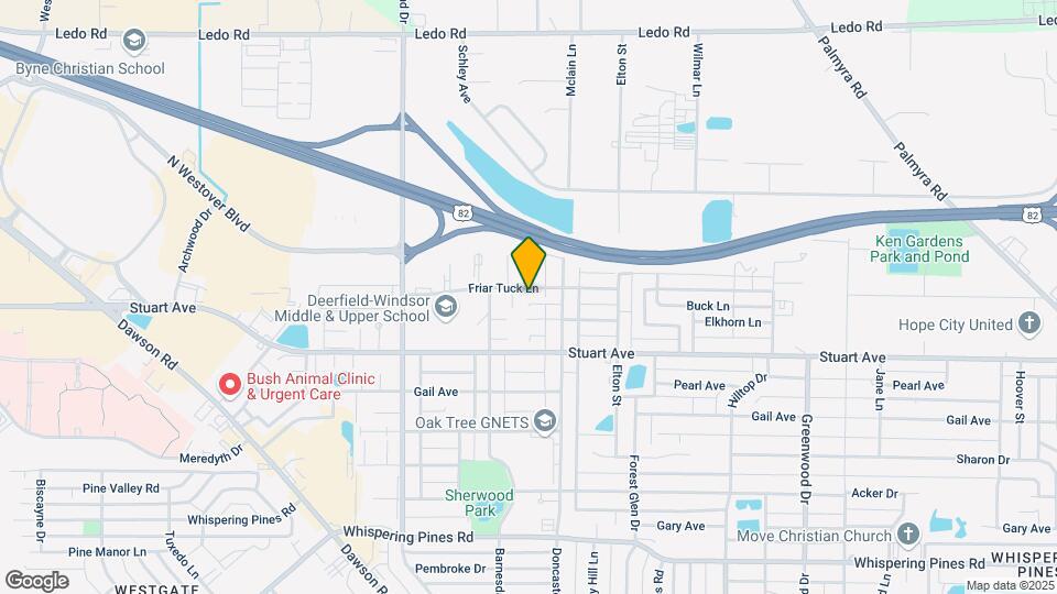 2216 Friar Tuck Ln Map and Location Details