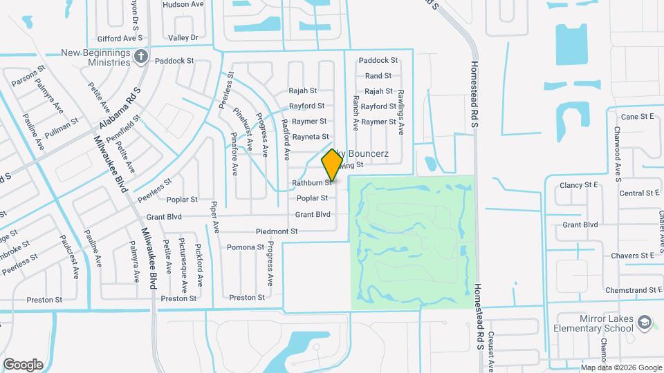 450 Rathburn St Map and Location Details