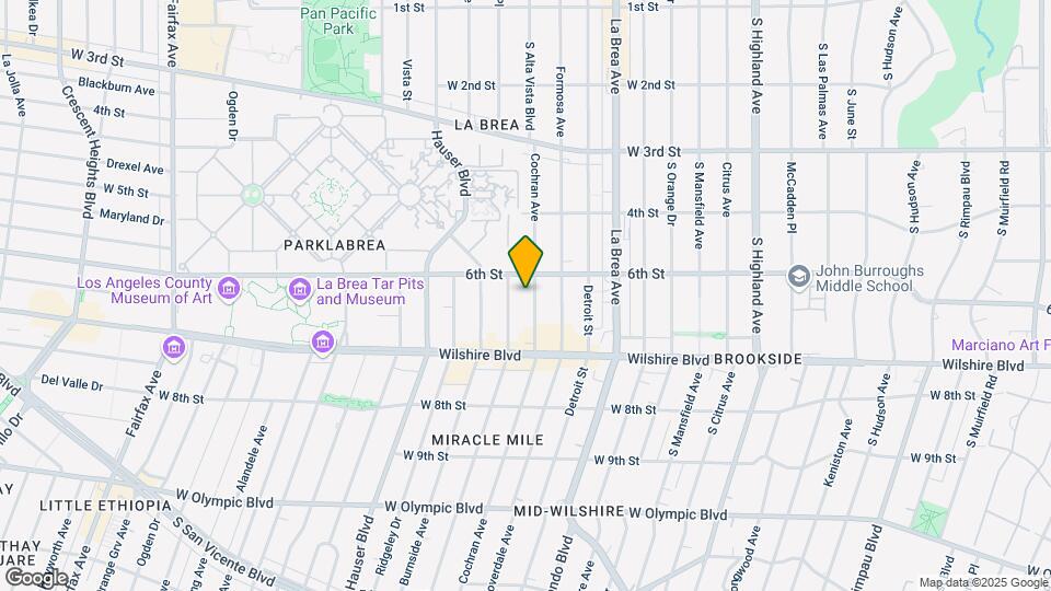 619 S Cochran Ave Mapa y Detalles de la Ubicación