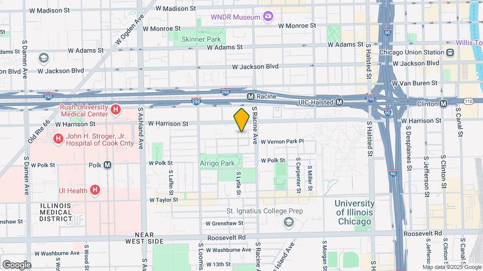1234 W Flournoy St Map and Location Details