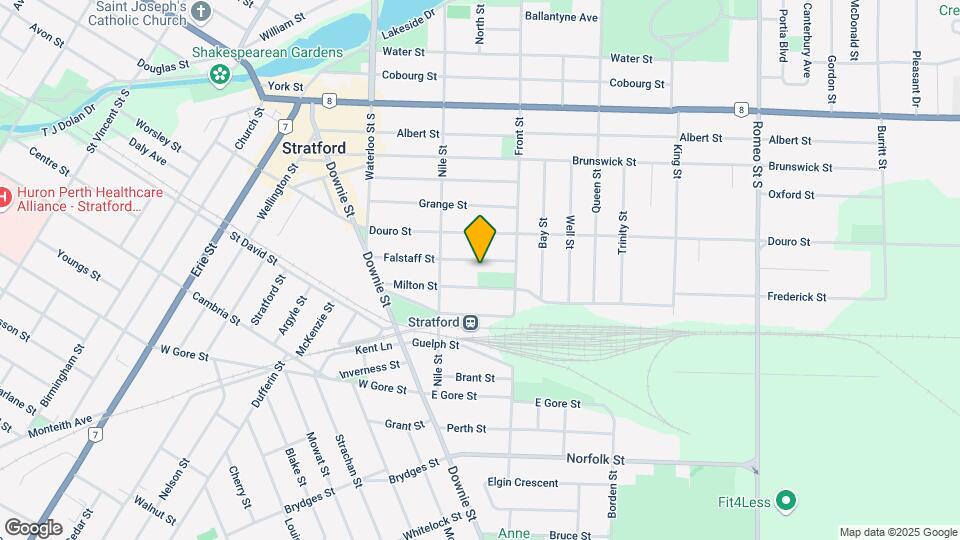 119 Falstaff St Map and Location Details