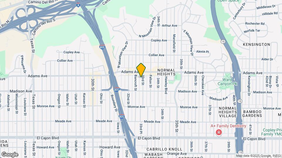 4654 33rd St Map and Location Details