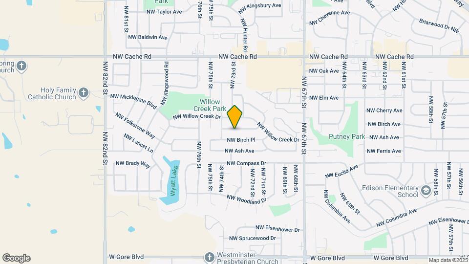 7222 NW Cherry Cir Map and Location Details