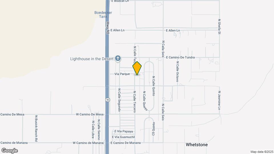 2548 N Calle Tercero Map and Location Details