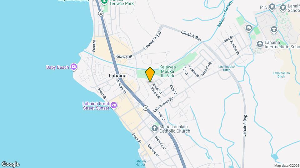 914 Kuhua St Mapa y Detalles de la Ubicación