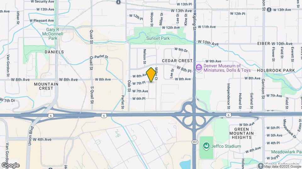 730 Moore St Map and Location Details