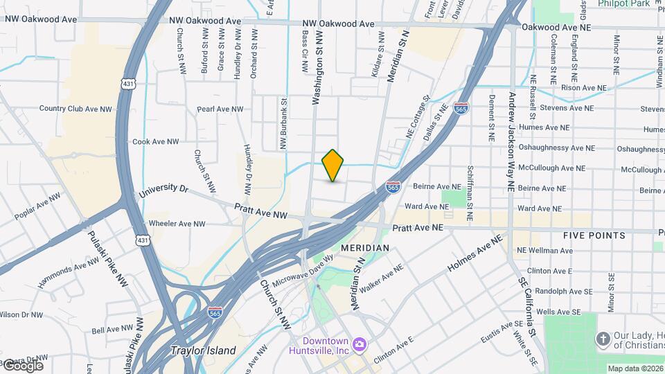209 Beirne Ave NW Map and Location Details