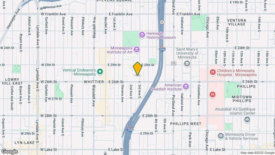 2540 3rd Ave S Mapa y Detalles de la Ubicación