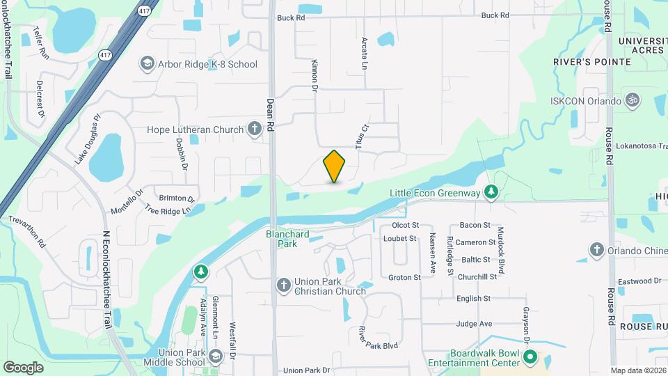 10209 Rivers Trail Dr Map and Location Details