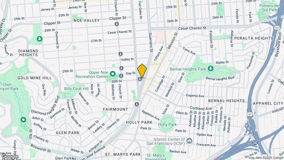 115-121 30th St Map and Location Details
