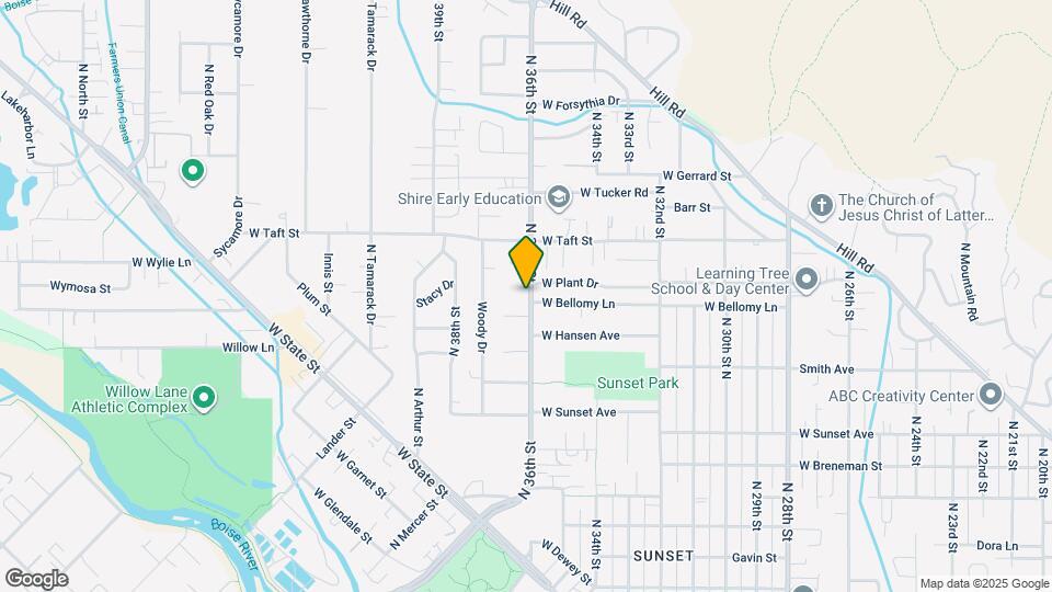 2903 N 36th St Map and Location Details