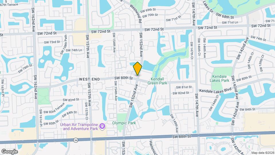 7970 SW 152nd Ave Map and Location Details