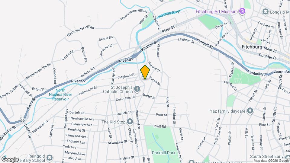 110 Daniels St Map and Location Details