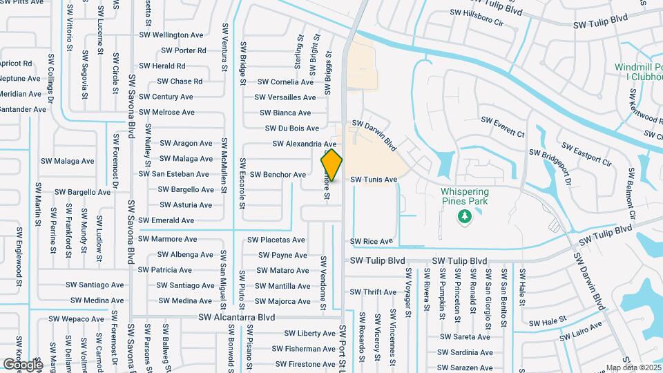 3271 SW Fillmore St Map and Location Details