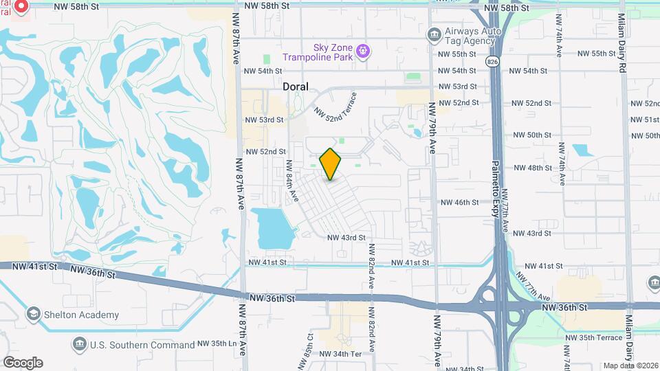 8281 NW 48th St Map and Location Details