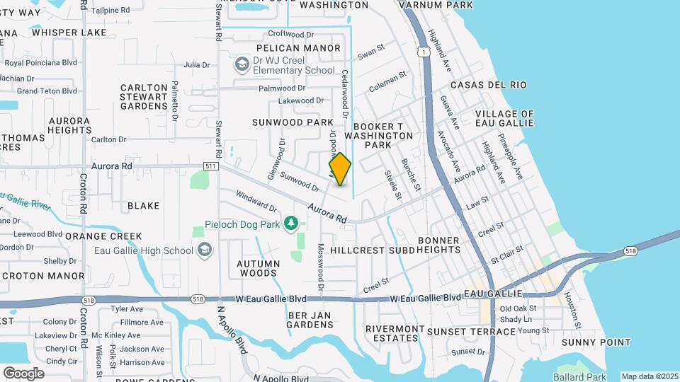 1217 Pinewood Dr Map and Location Details