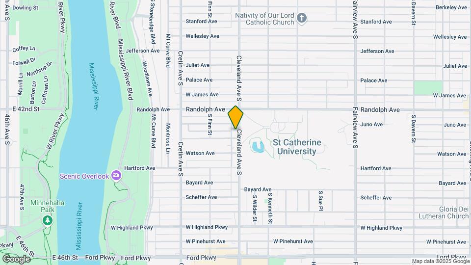 529 Cleveland Ave S Mapa y Detalles de la Ubicación