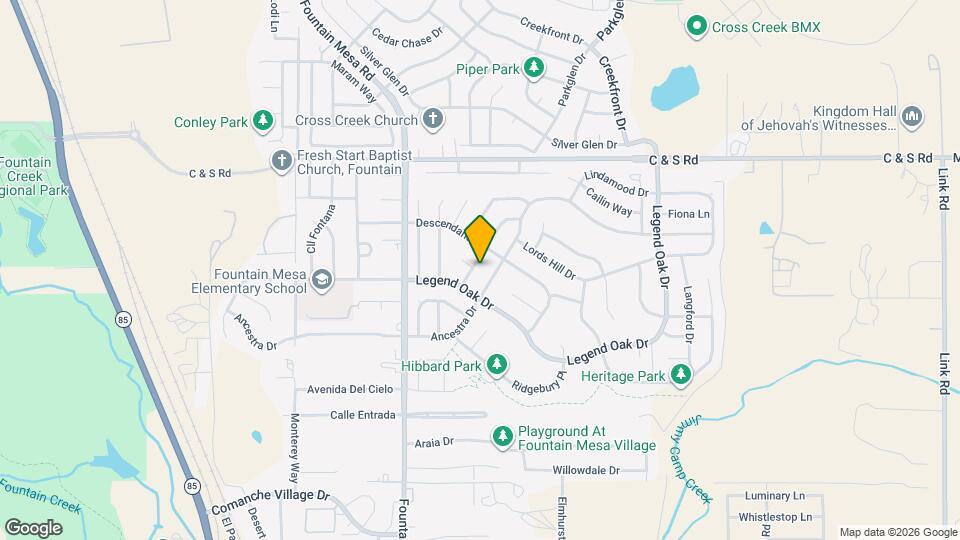 2039 Fairweather Way Map and Location Details
