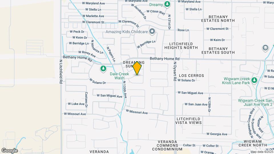 13317 W Annika Dr Map and Location Details