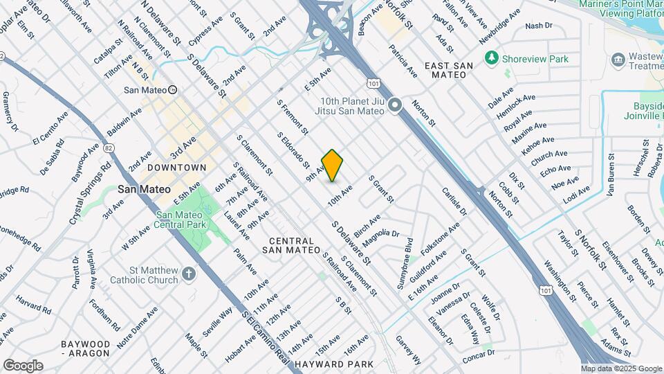 935 S Eldorado St Map and Location Details
