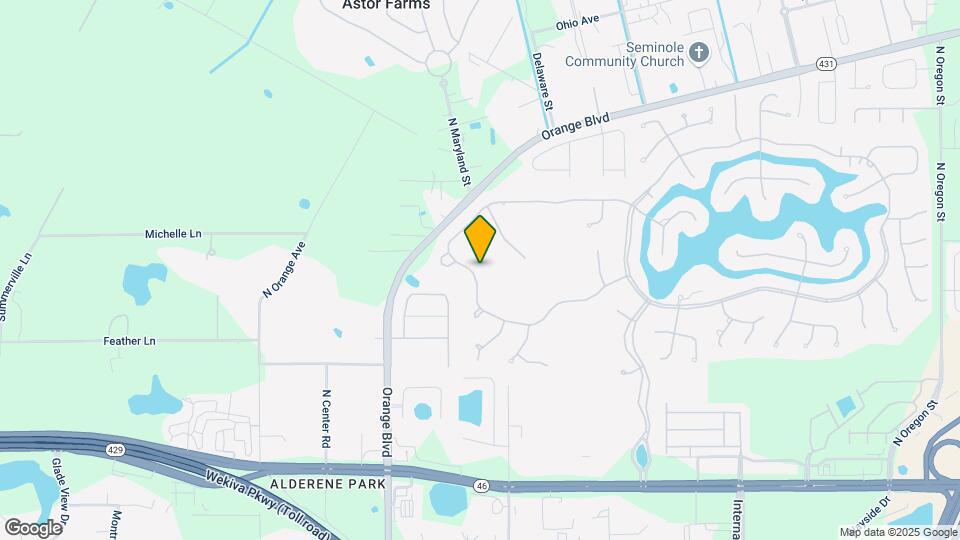 630 Broadoak Loop Map and Location Details