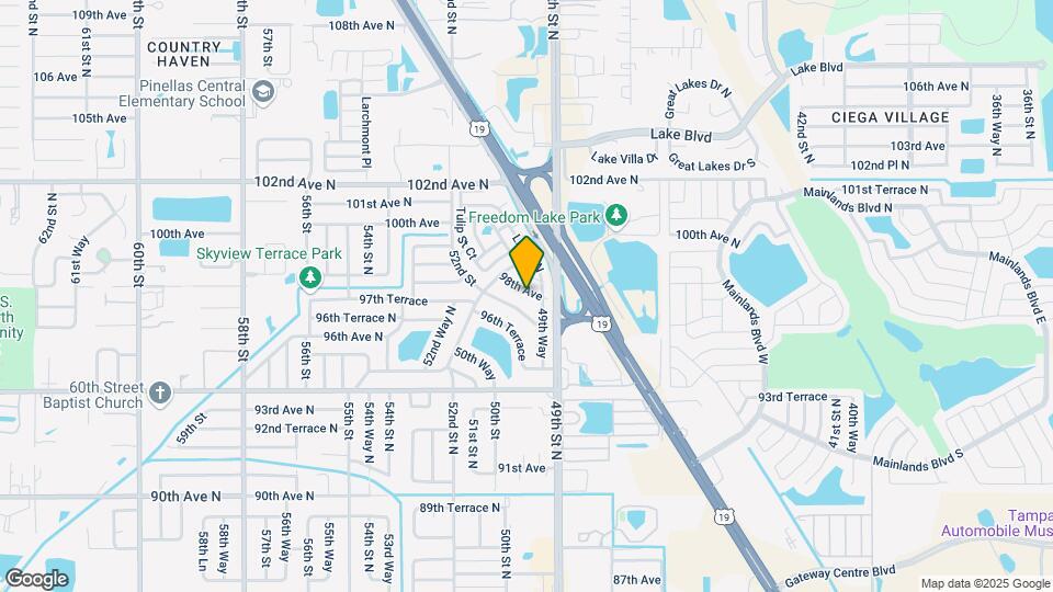 5010 98th Ave N Map and Location Details