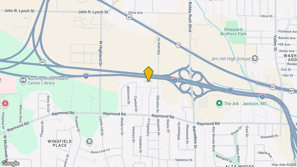 1645 Camellia Ln Map and Location Details