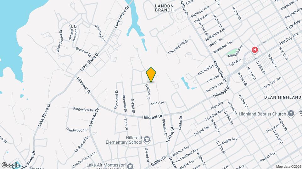 2807 N 42nd St Map and Location Details