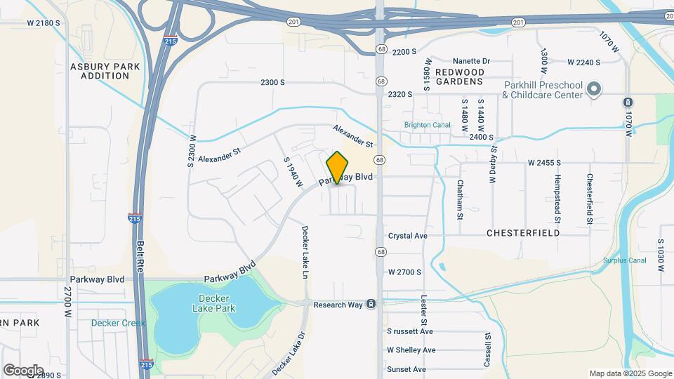 2515 S Parkcrest Dr Map and Location Details