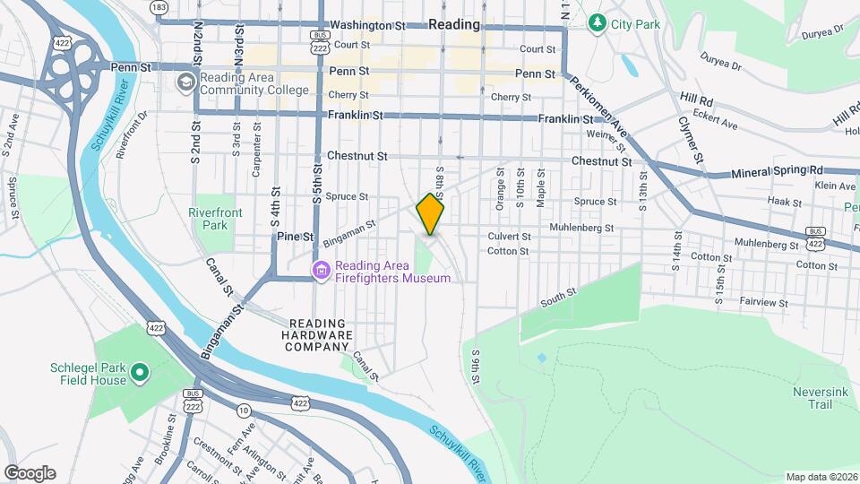 733 Mcilvain St Map and Location Details