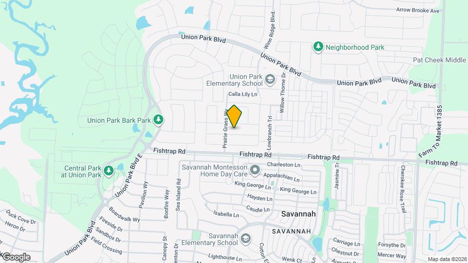 1113 Cottonseed St Map and Location Details