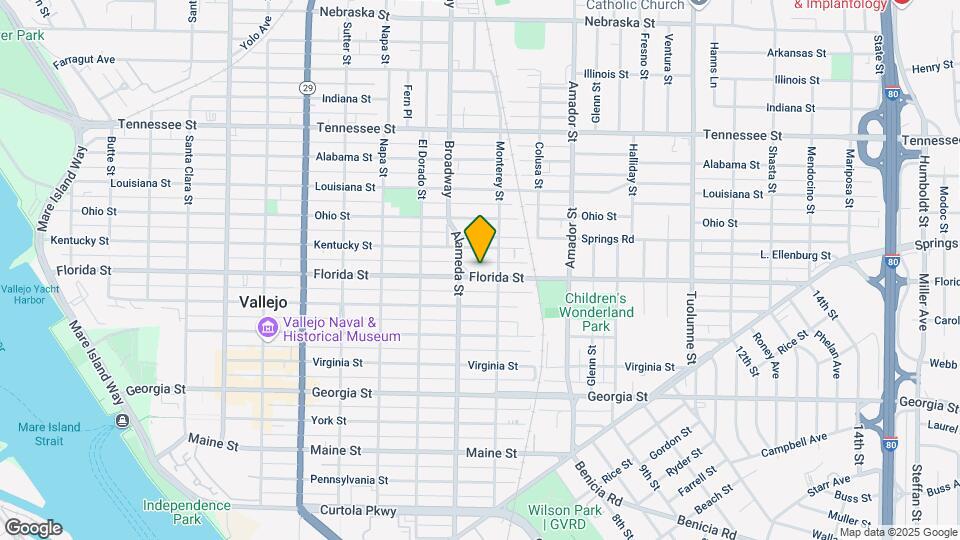 1130 Florida St Map and Location Details