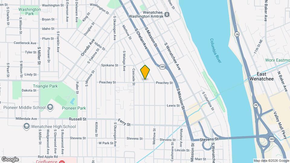 541 S Walker Ave Map and Location Details