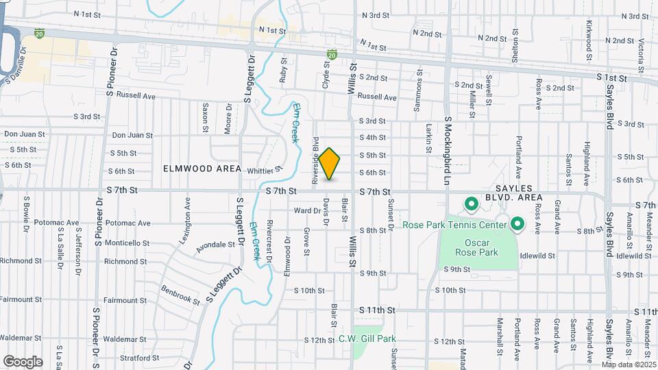 3366 S 7th St Map and Location Details