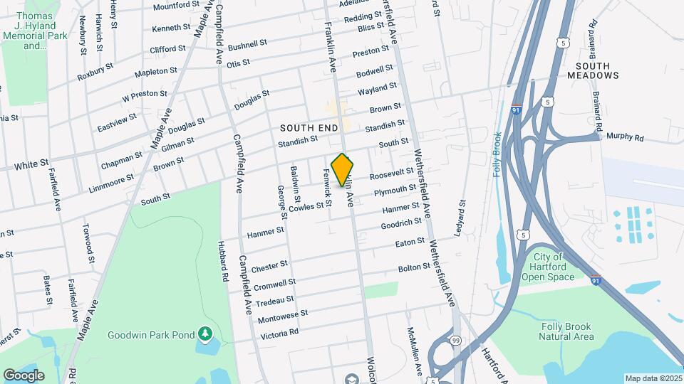 520 Franklin Ave, Unit 2N Mapa y Detalles de la Ubicación
