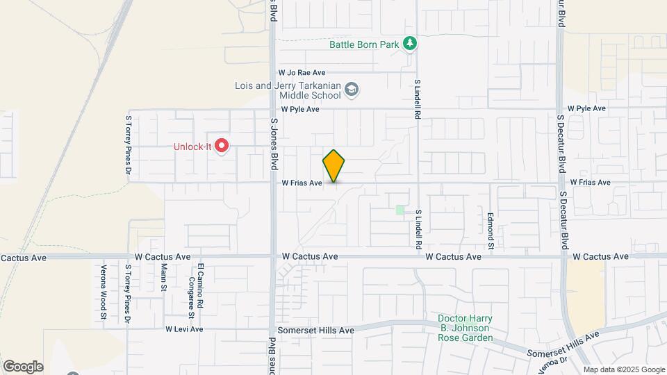 5857 W Frias Ave Map and Location Details