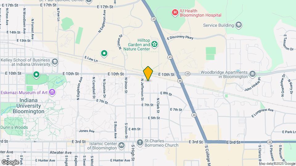 429 N Roosevelt St Map and Location Details